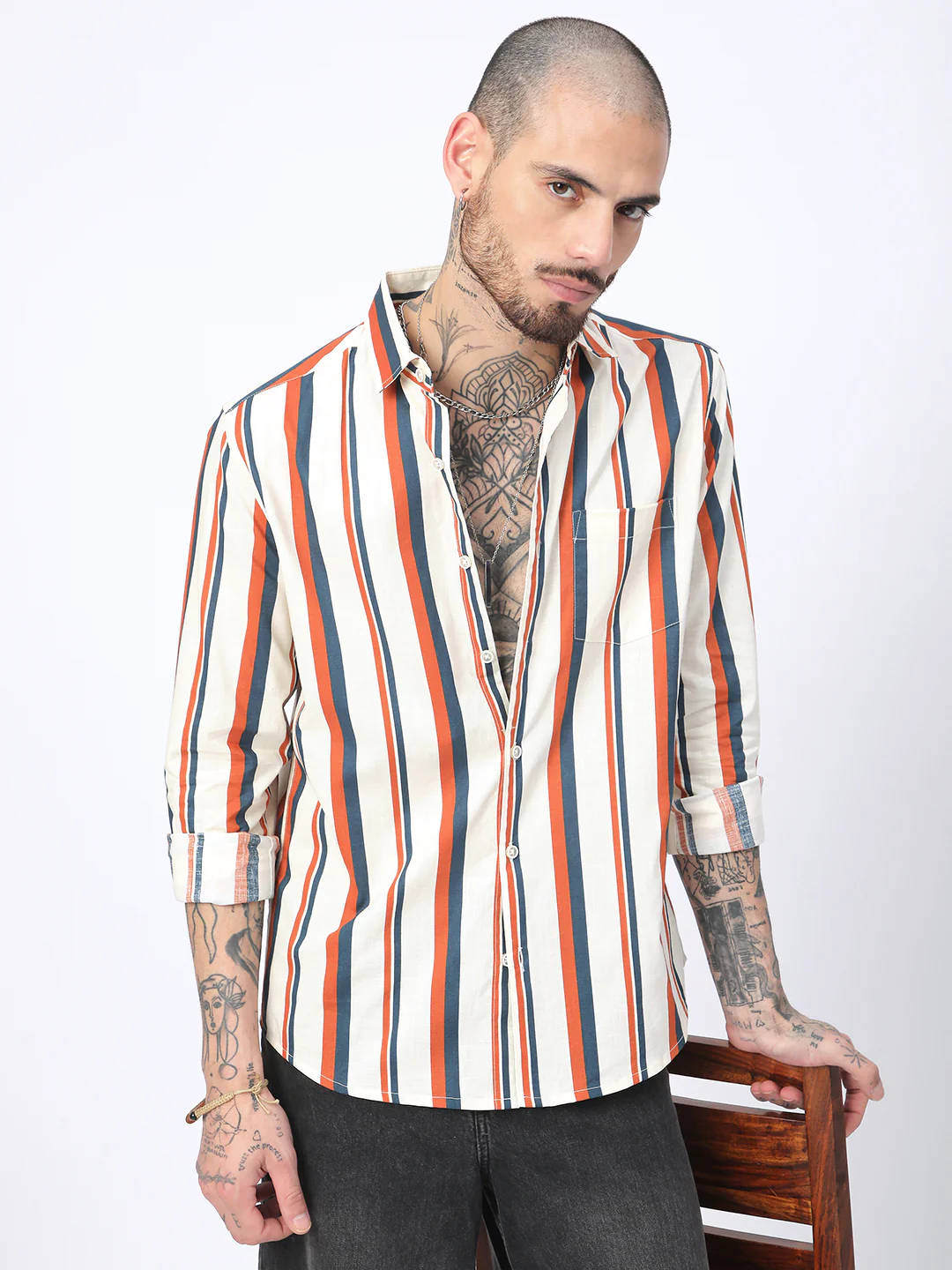 Multicolour Awning Stripes Shirt