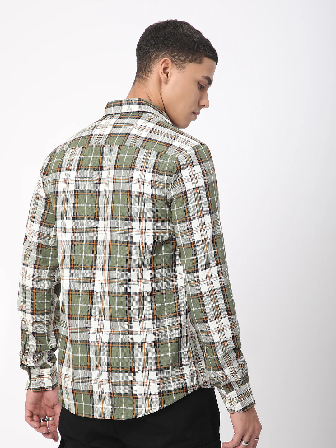 Timeless Tartanique Green Checkered Shirt - Image 7