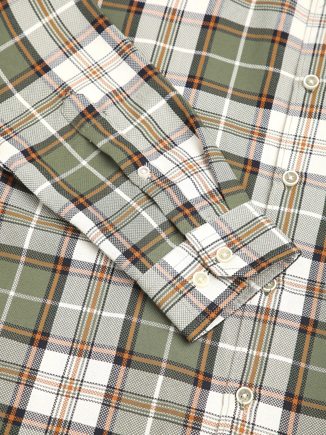 Timeless Tartanique Green Checkered Shirt - Image 9
